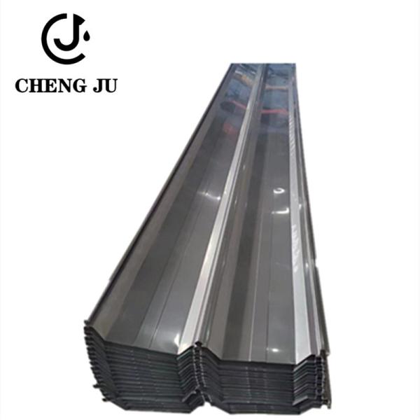 Colour Coated Steel Roofing Sheets 600-1250mm Black Gray Metal Galvanized