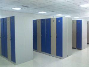 China H2000 * W933 * D450mm Employee Storage Lockers Gray Body With Combination Lock wholesale