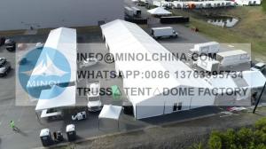 China PVC Coated 5m Span Vaccine Super Station In Parking Lot wholesale
