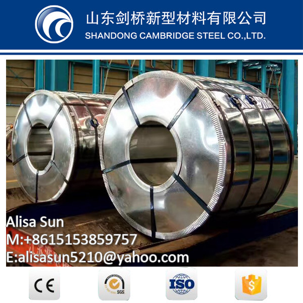 Cold Rolled Galvanized Steel Coil For Internal Applications