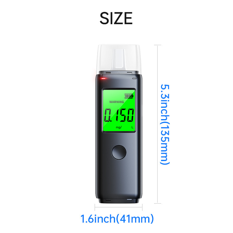 Fashionable Personal Breath Alcohol Tester Machine Two detection modes