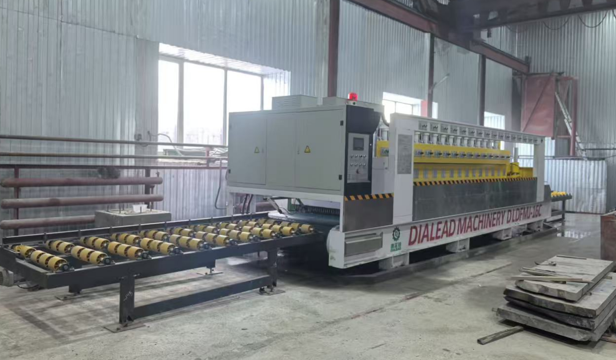 Automatic Stone Polishing Machine 8/10/12/16/20/24 Heads For Granite Marble Grinding Polishing