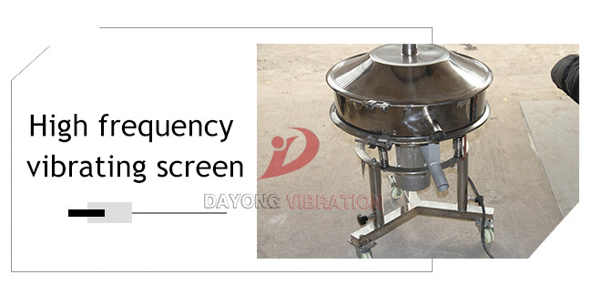 0.35kw Modular Asphalt Vibratory Screen Separator