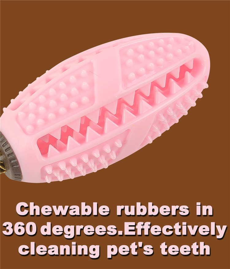 Hot Sale Dental Chew Knotting Bone Cleaning Brushing Toothbrush Teeth Leaking Stick For Dogs