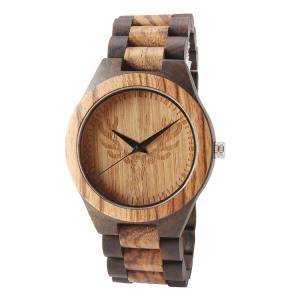 China Beautiful Gift Wwooden Quartz Watch Photo Minimalist Picture Lightweight wholesale