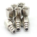 Polished Precision Metal Stamping Parts Silver Metal Stainless Steel Stamping