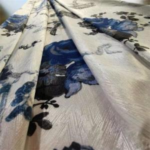 China Herringbone Printed Women Suit Fabric 100gsm Chiffon And Polyester wholesale