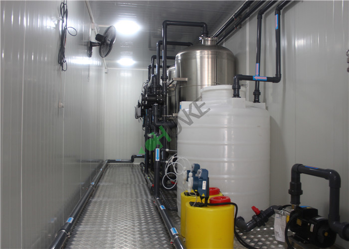 Containerized RO Water Purifier RO Water Purification With CIP Cleaning System