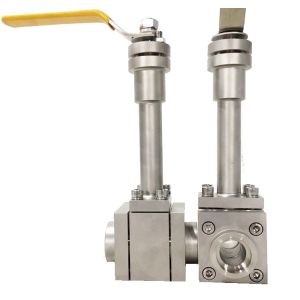 Professional Cryogenic Industrial Ball Valve SS304 Manual Low Temperature