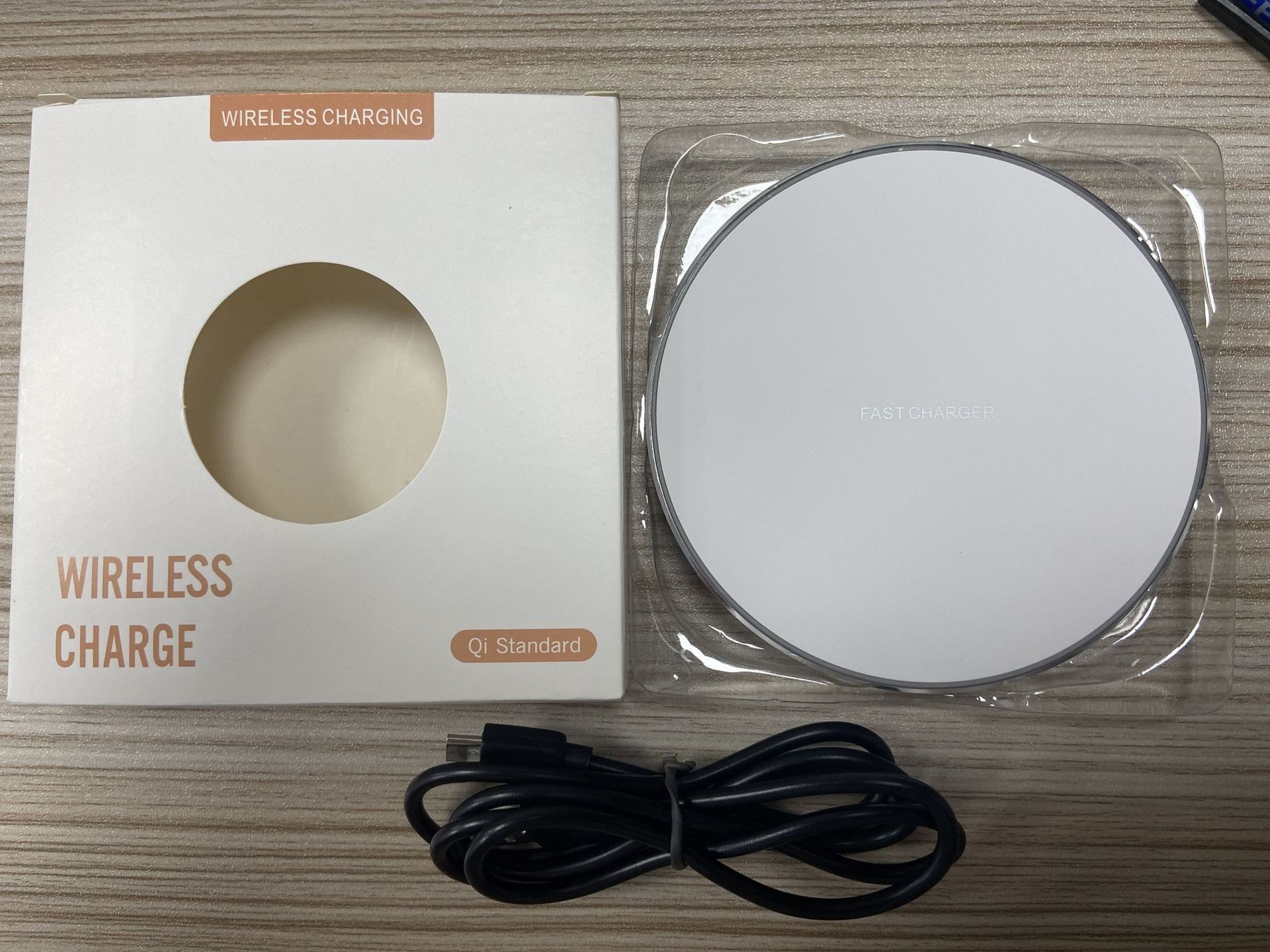 GY 68 Ultra Thin Wireless Charging Pad 10W Aluminum Alloy For Iphone 8 X