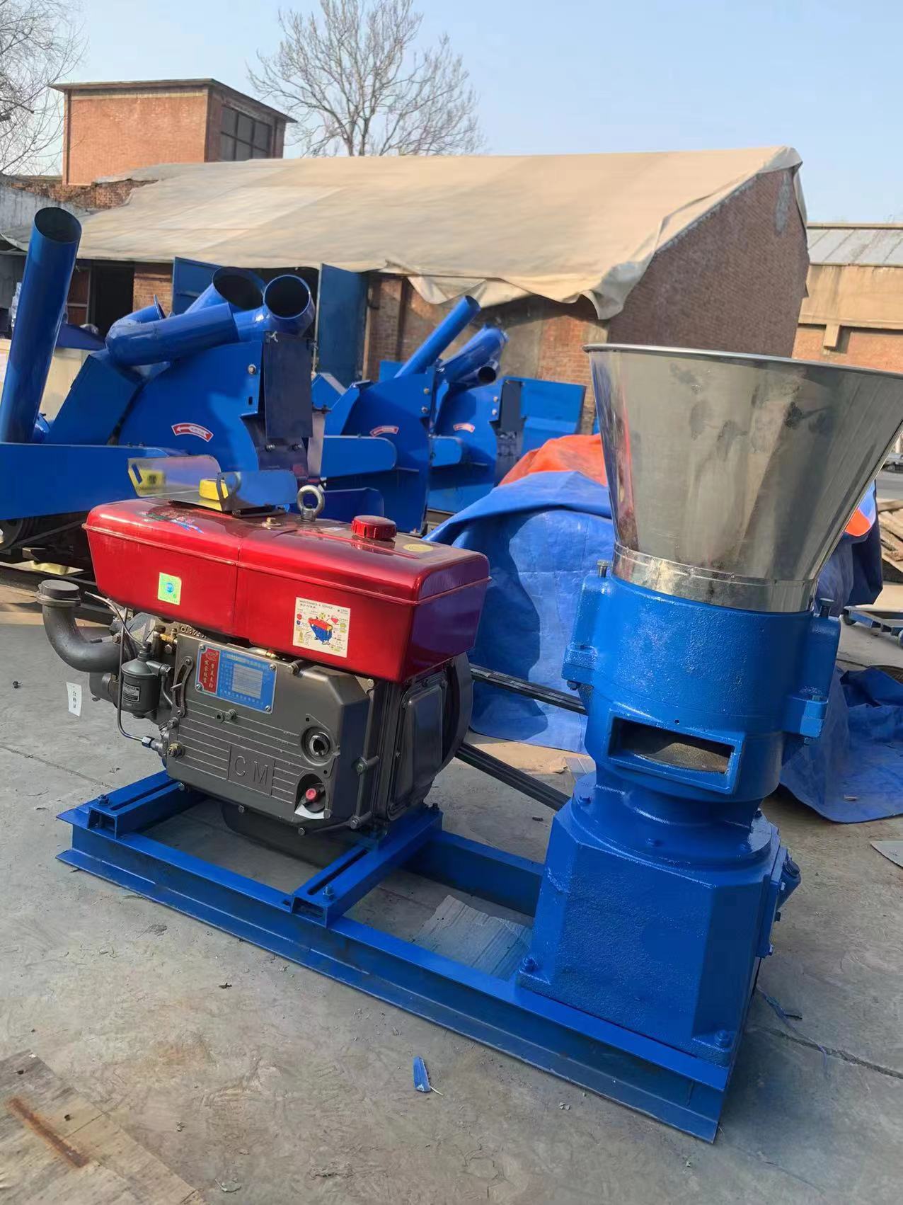 High Output Small Poultry Feed Pellet Making Machine Animal Feed Processing Machines