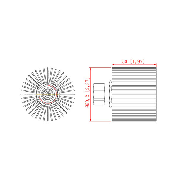 DC-6GHz 30W Dummy Load / Termination Load 4.3-10 Male