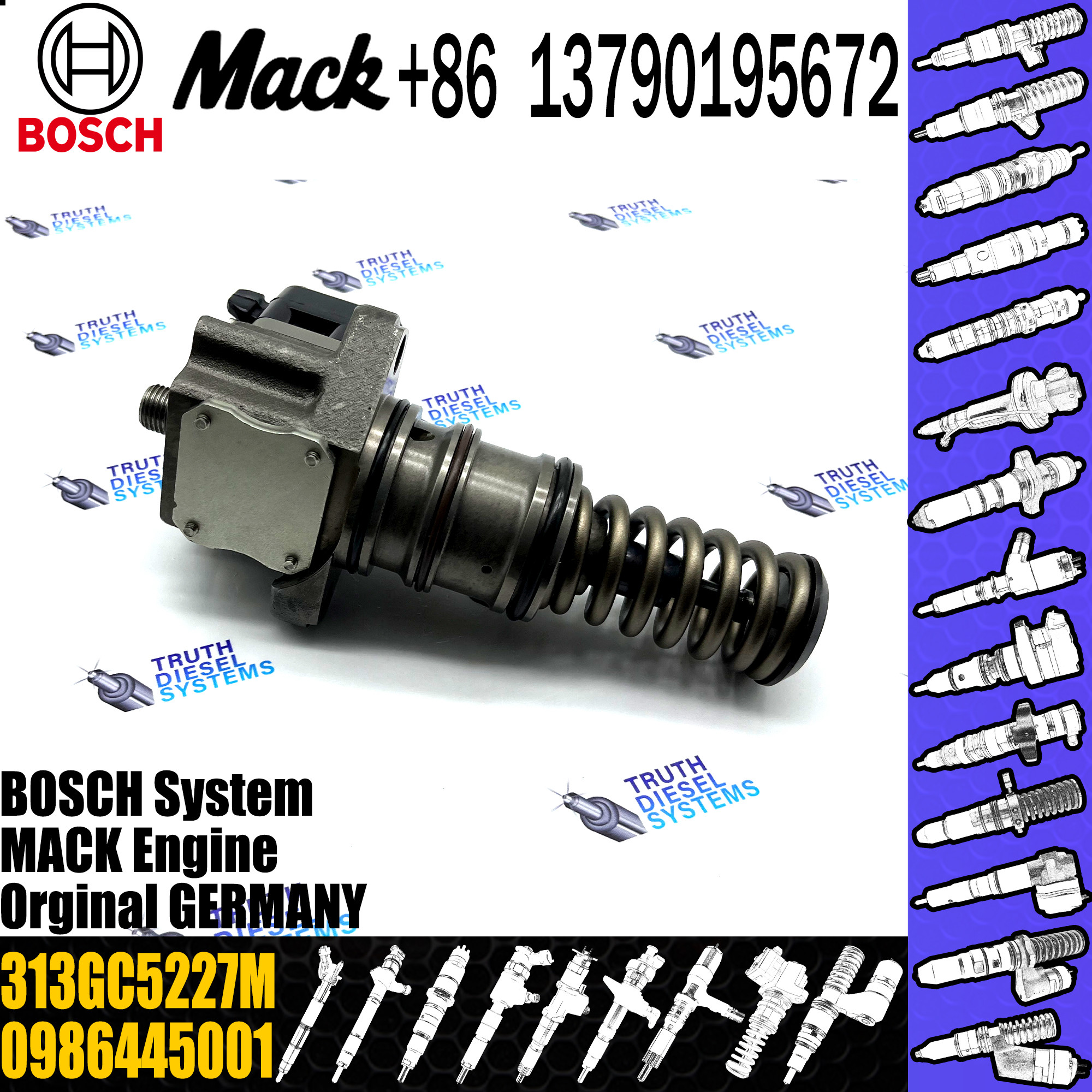 original new Diesel fuel PUMP assembly 313GC5222M 0414755002 0986445001 for truck engine