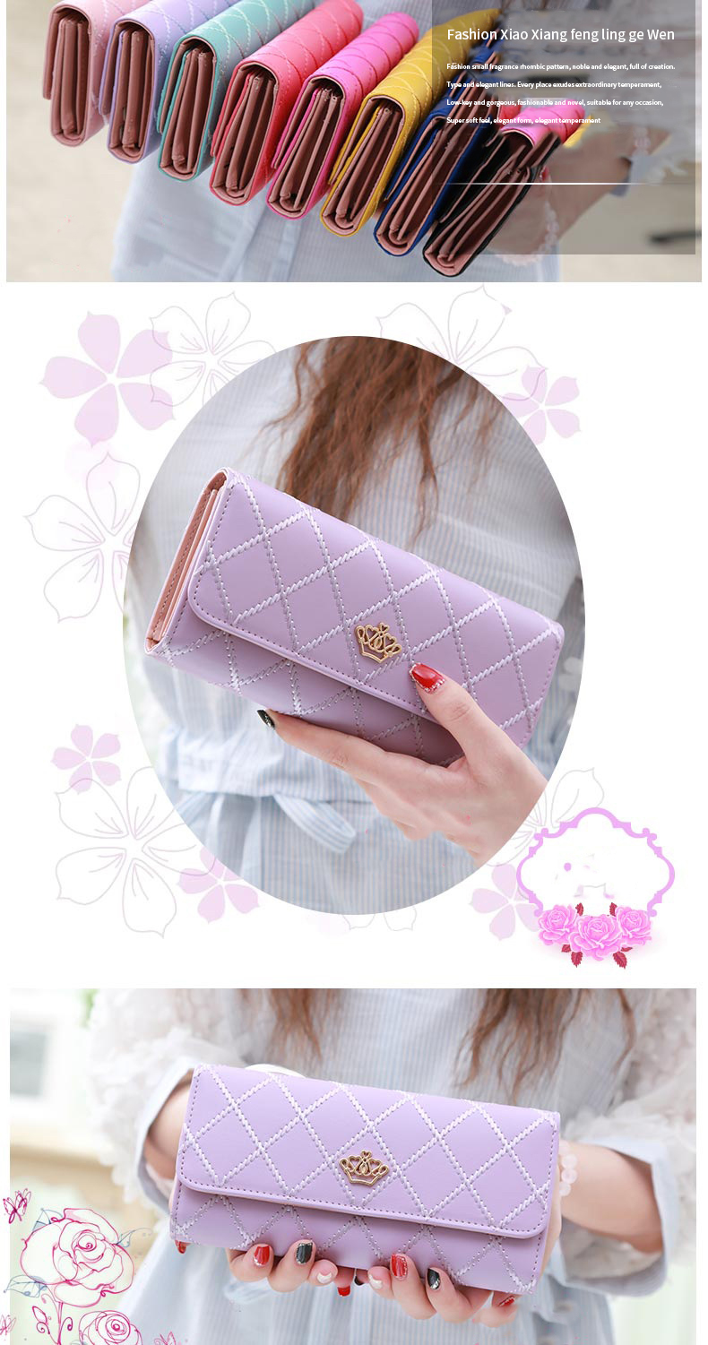 Multifunctional Clutch Female Wallet Nylon Lining Material Interior Lined Inside