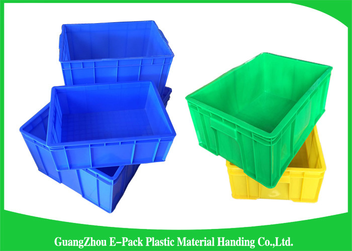 Logistics Packaging Plastic Storage Trays Recycle Stackable For Warehousing