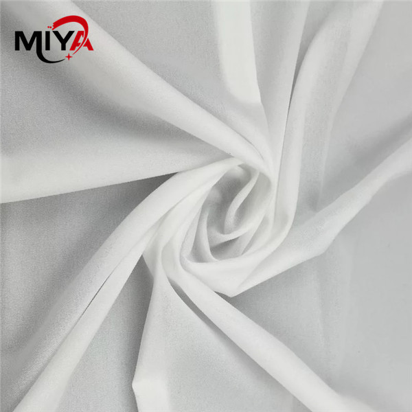 Water Jet Plain Weaving Woven 50gsm Fusible Lining Fabric