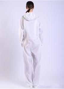 China 0.5 strip White Cleanroom Coverall Anti Static Work wear Clothing wholesale