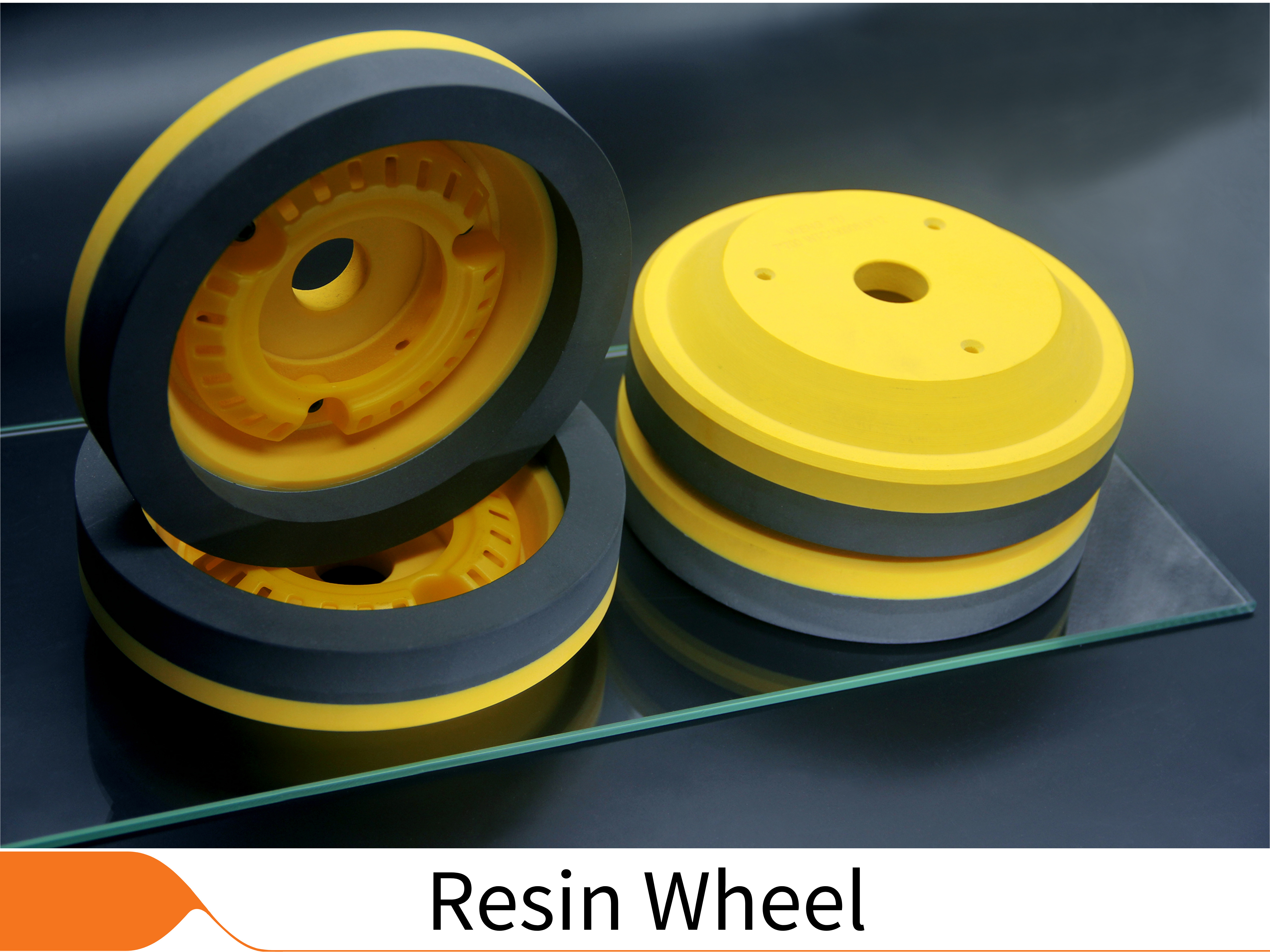PBLOG High Quality Material Glass Marble Rock Plate Grinding Chamfering Red Resin Diamond Wheel
