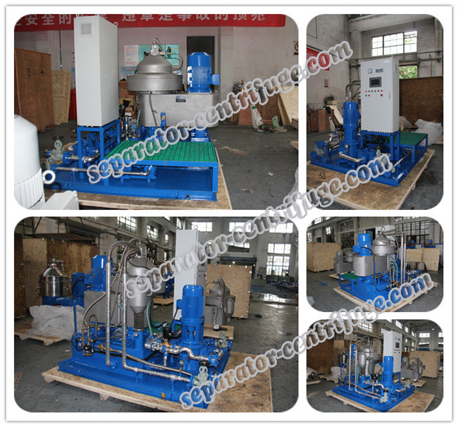 Variable Discharge Centrifugal Separator Oil Purifier Centrifuge 14000LPH