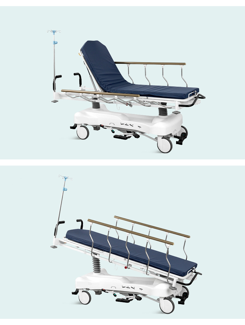 conomic Hospital Transfer Patient Trolley With Hydraulic Pump