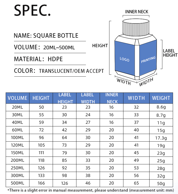 Reagent Translucent Plastic Hdpe Lab Bottles For Chemical Solvents 30ml