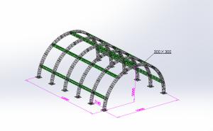 China Aluminum indoor outdoor concert Stage Lighting Truss Display wholesale