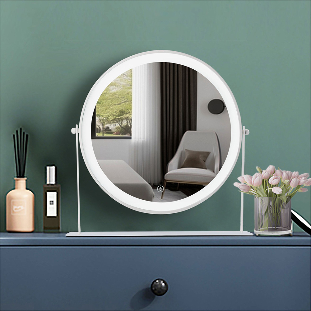 Adjustable Light Lady Dressing Cute Make Up Mirror Morden Style Custom Cosmetic