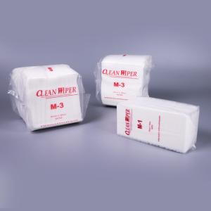 China M-3 Nonwoven 9x9 Cleanroom Paper Suppliers 4x4 Dust Free Wipes wholesale