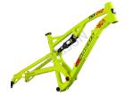 26er Trail Mountain Full Suspension Bike Frame Aluminum Alloy 124mm Travel