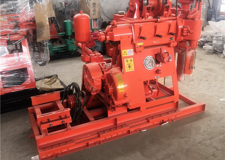 100meters Depth Crawler Mounted Drilling Rig For Exploration Drilling Hole Diameter 100mm