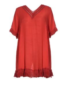 China Summer Adult Plus Size Short Dresses V Neck With Lace Trims Design Size XS - XXL wholesale
