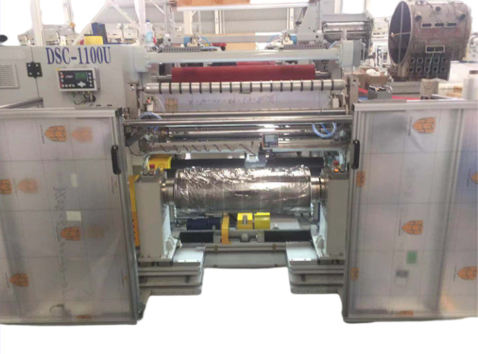 1000mm Substrate 15 Micron Stretch Film Roll Slitter Rewinder Machine