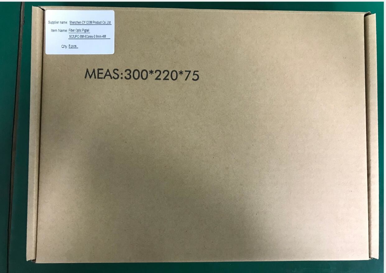 G657A SC APC Fiber Optic Pigtail
