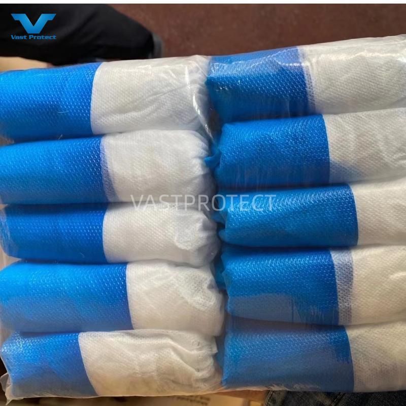 Protective Footwear Disposable Non-Woven PP CPE PE PVC Disposable Shoe Cover