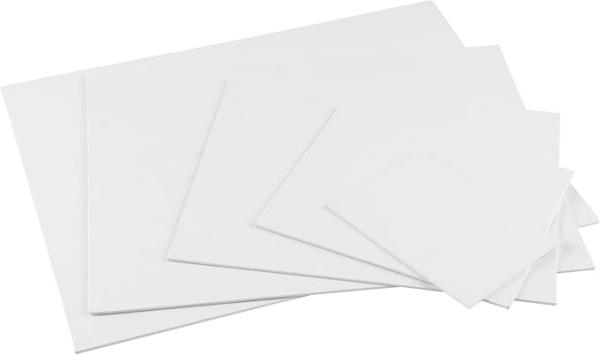 Cotton 12 Pack Blank Canvas Panels Acid Free UV Resistant For Oil / Acrylic