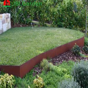 China Natural Rusty Metal Garden Lawn Edging Corten Steel Decorative Landscape Border wholesale