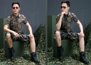 China Comfortable Army Military Uniforms , Polyester Military Camouflage Clothing wholesale
