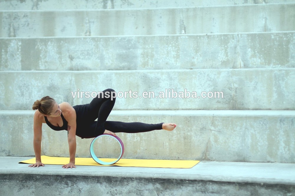 Yoga Accessory Balance Core Strength TPE Yoga Wheel