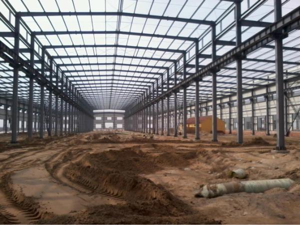 High Durability Steel Frame Building Construction Using Excellent Insulation And