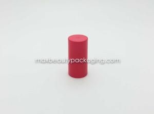 China N1004C nail polish cap nail polish packaging plastic cap UV red coating finish round cap flat brush wholesale