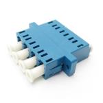 Flange Type Singlemode LC UPC Quad Fiber Optic Coupler