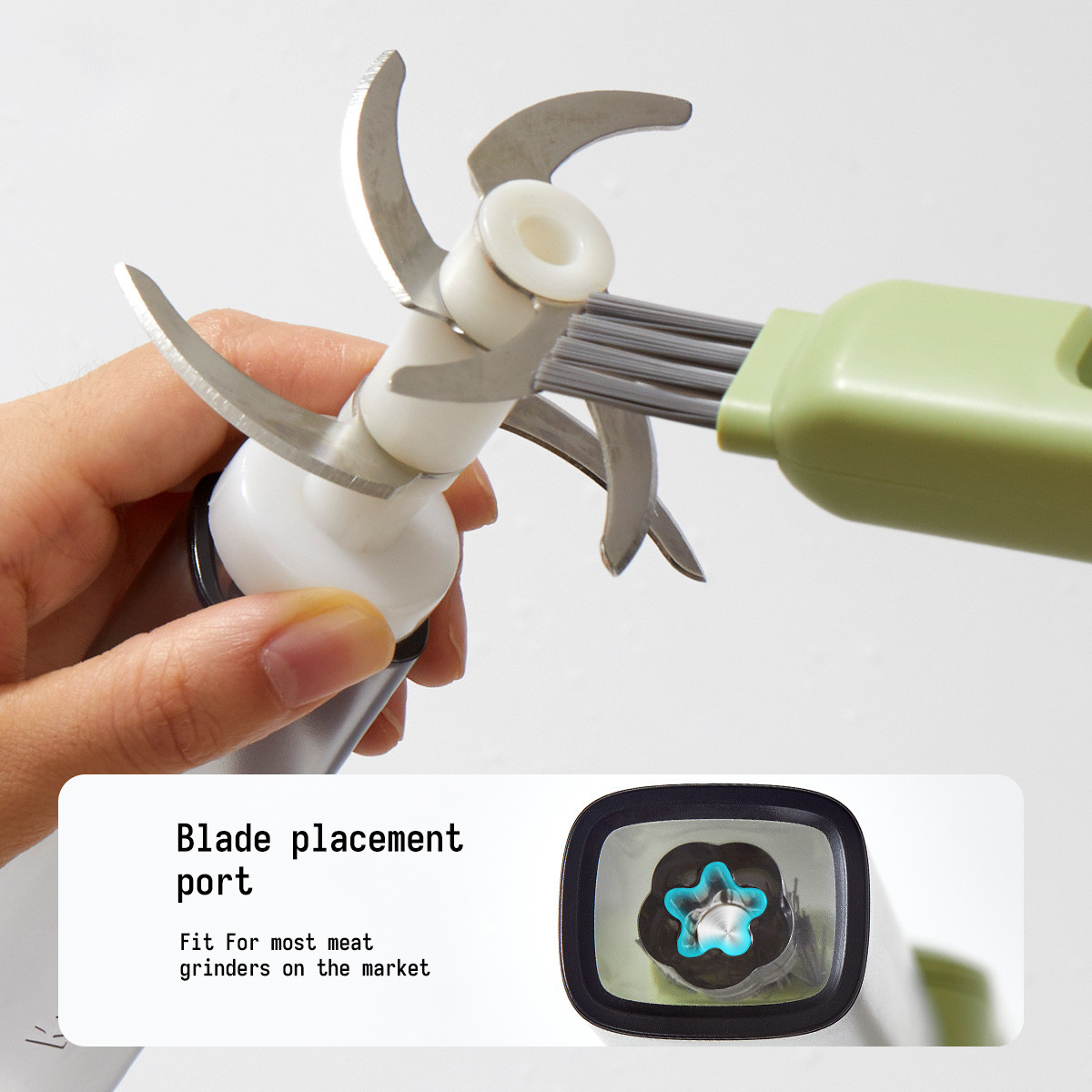 2024 New Design Four In One Multifunctional Kitchen Knife Cleaner Brush