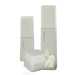 Luxury Glass Cosmetic Packaging Bottle Skincare Set Matt Green 30ml 100ml 125ml