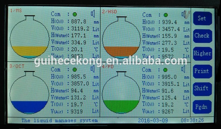 Automatic tank calibration equipment for petrol station and tank lorries,, diesel pump calibration machine, fuel sensor