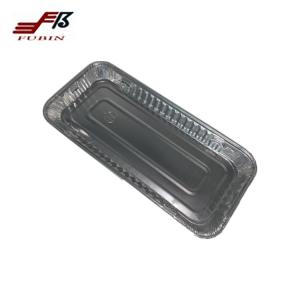 China 500ml Rectangular Foil Trays Shallow Aluminium Barbecue Trays wholesale