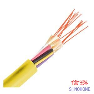 China Reliability Miniature Indoor Fiber Optic Cable For Telecommunication Equipment wholesale