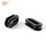 Round NBR Rubber Grommets Good UV Resistance 300% Elongation UL157 CP65 Approved