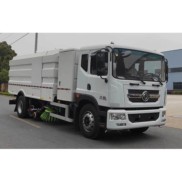 Pure Electric Road Sweeping Vacuum Automatic Dumping Floor Sweeper Truck for Road Floor Maintenance