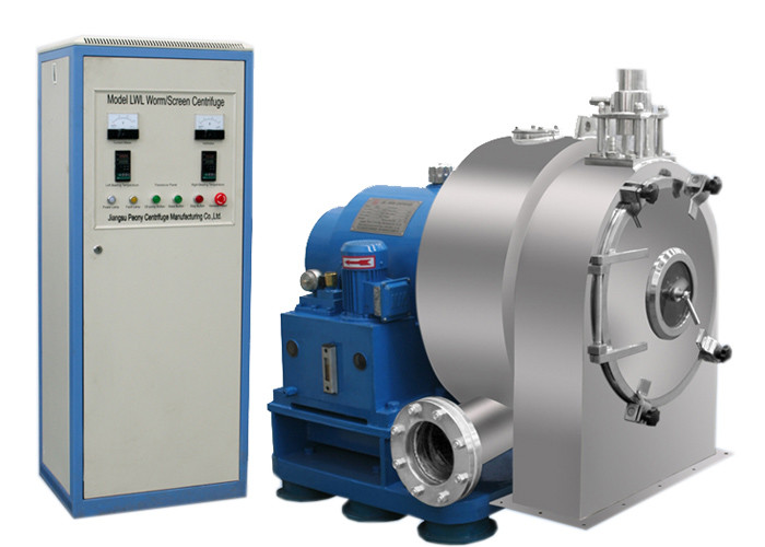 High Speed Solid-Phase Pharmaceutical Centrifuge For Industry , Horizontal Single Stage Pusher Centrifuge