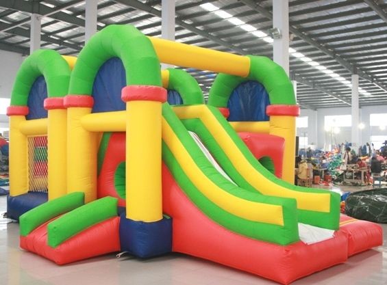 inflatable bouncer commercial, inflatable bouncer with slide